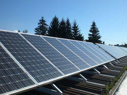 A. Arnegger GmbH Solaranlage auf Firmendach